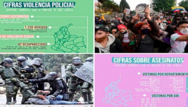 31 morti confermati nelle manifestazioni in Colombia