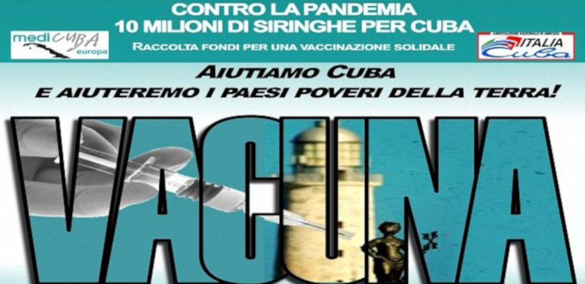 Contro la pandemia 10 milioni di siringhe per Cuba