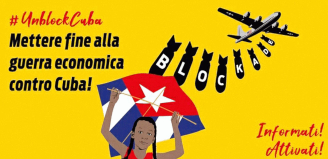 Giornate di mobilitazione nazionale per l'eliminazione del blocco contro Cuba