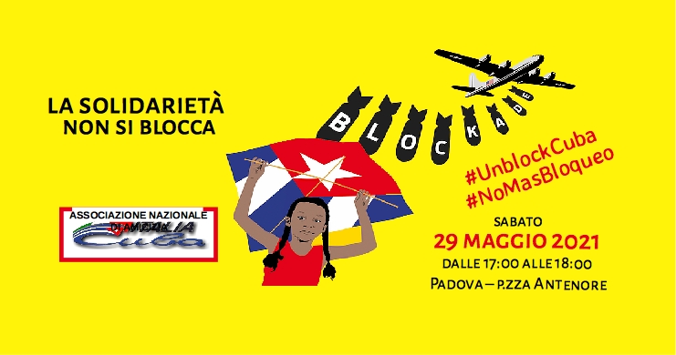 Giornate di mobilitazione nazionale per l'eliminazione del blocco contro Cuba