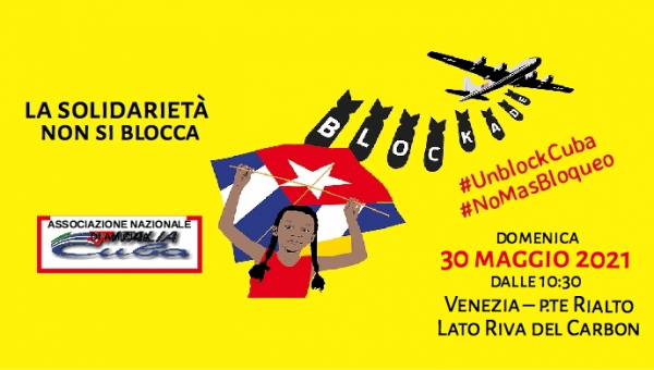 Giornate di mobilitazione nazionale per l'eliminazione del blocco contro Cuba